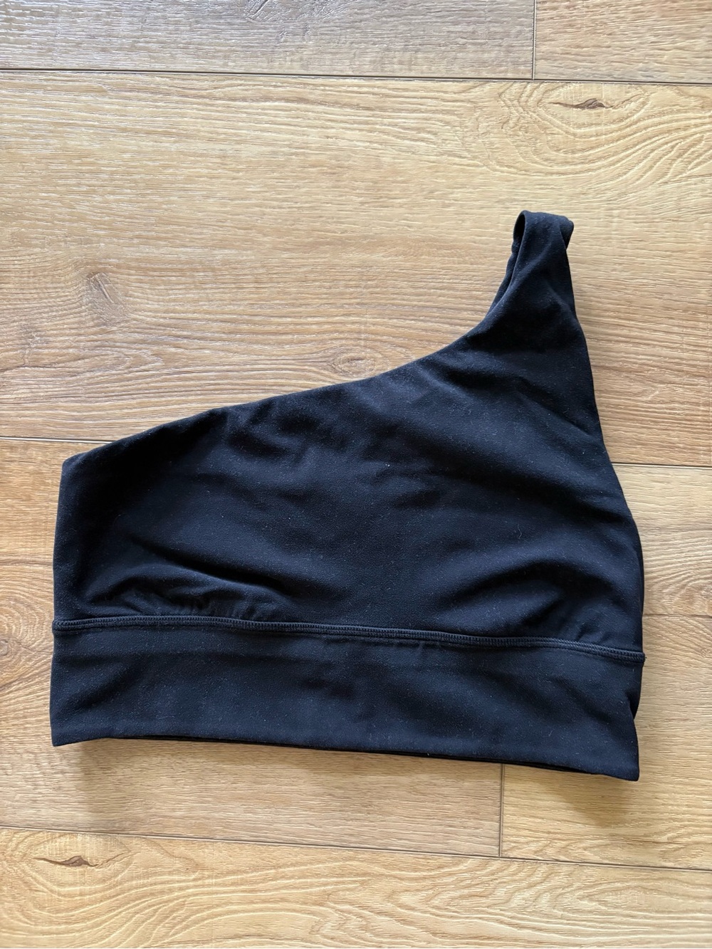 lululemon athletica Asymmetrical One-Shoulder Black Bralette